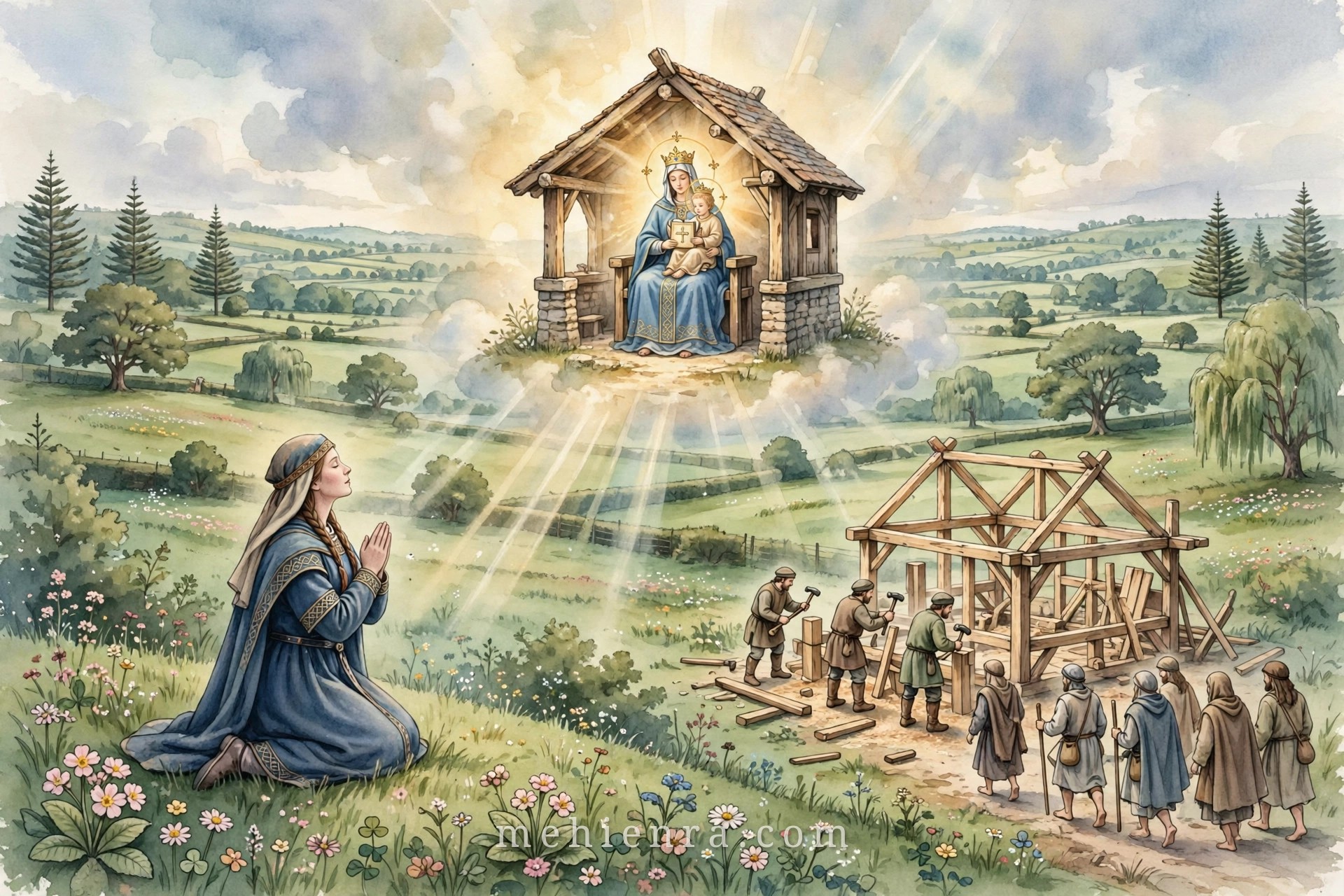 Đức Mẹ Walsingham — “Nazareth của nước Anh” — tranh minh hoạ